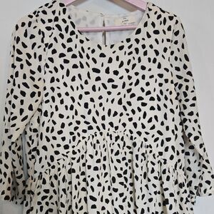 Stylish Black and White  Dress